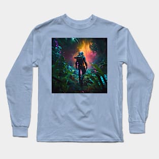 Biopunk space astronaut Long Sleeve T-Shirt